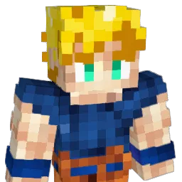 BlueOmen Minecraft avatar bust