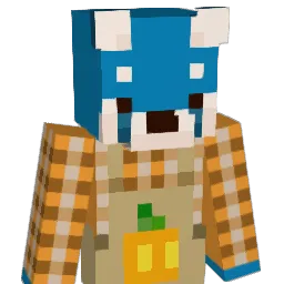 BluePandaSociety Minecraft avatar bust