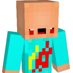 BlueTTT Minecraft avatar bust
