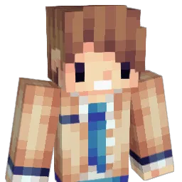 BlueTropical Minecraft avatar bust