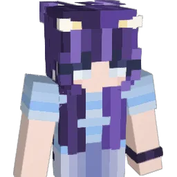 BlueUnited Minecraft avatar bust