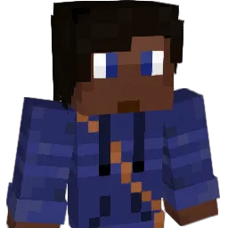 BlueWho Minecraft avatar bust