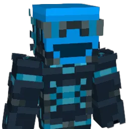 BlueWormyYT Minecraft avatar bust