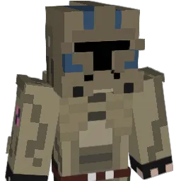 BlueZ138 Minecraft avatar bust