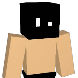 BlueZek Minecraft avatar bust