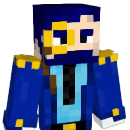 BluebeardGamer Minecraft avatar bust