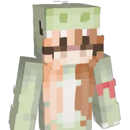 Bluebrery Minecraft avatar bust