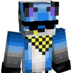Bluefox1305 Minecraft avatar bust
