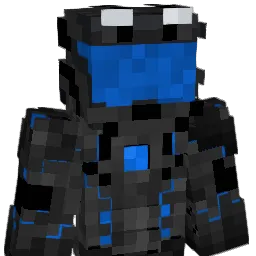 Bluegamerdog Minecraft avatar bust