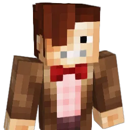 Bluejug Minecraft avatar bust
