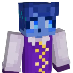 Bluekibou Minecraft avatar bust