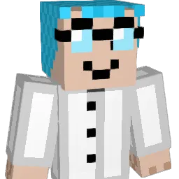 Bluemillion Minecraft avatar bust