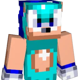 Bluersonic Minecraft avatar bust