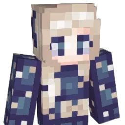 Bluesay Minecraft avatar bust