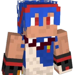 Bluesteye Minecraft avatar bust