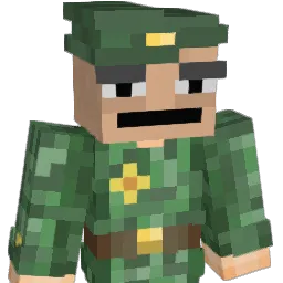 Bluesuma Minecraft avatar bust