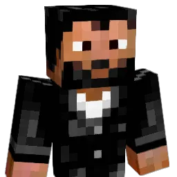 Bluetrun Minecraft avatar bust