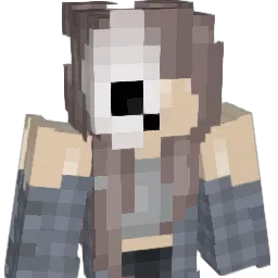 Blueunikitty Minecraft avatar bust