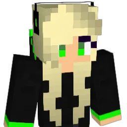 Blueviolett Minecraft avatar bust