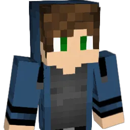 Bluewaven Minecraft avatar bust