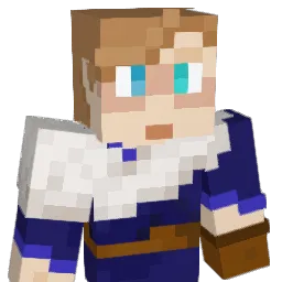 BlueyBlues Minecraft avatar bust