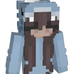 Blueyago Minecraft avatar bust