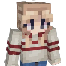 Bluezinhaaa Minecraft avatar bust