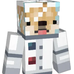 Blufster Minecraft avatar bust
