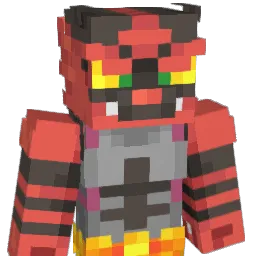 Bluips Minecraft avatar bust
