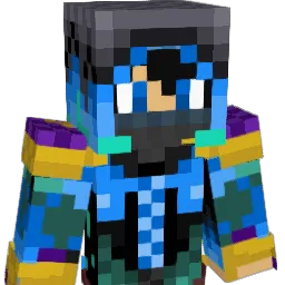 Bluninja8000 Minecraft avatar bust