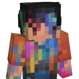 Bluqua Minecraft avatar bust