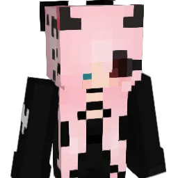 Blustache Minecraft avatar bust