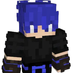 Bluw1 Minecraft avatar bust