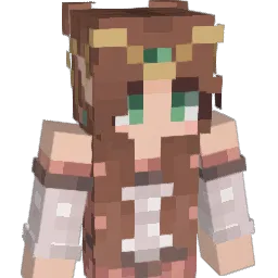 Bluzkiii Minecraft avatar bust