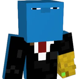 BobInDaOffice Minecraft avatar bust
