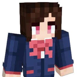 BocchiUmU Minecraft avatar bust