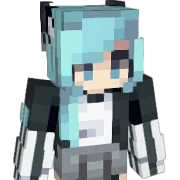 Bodoni Minecraft avatar bust