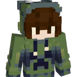 Bodovuse Minecraft avatar bust