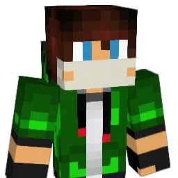 Bohnensauger Minecraft avatar bust