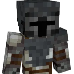 Bohros Minecraft avatar bust