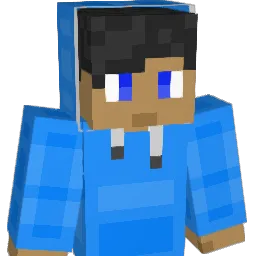 BoltBlue Minecraft avatar bust