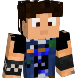 Bombafest Minecraft avatar bust