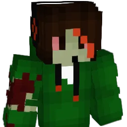 Bombafire Minecraft avatar bust
