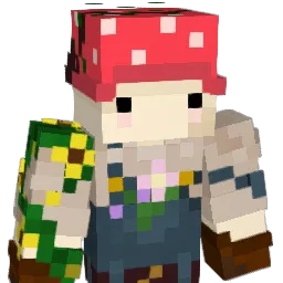 BonBin Minecraft avatar bust