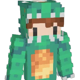 Boohooty Minecraft avatar bust