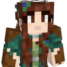 Bookbutterflye Minecraft avatar bust