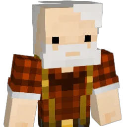 Bookeroo Minecraft avatar bust