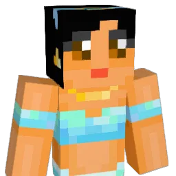 Bookworm Minecraft avatar bust
