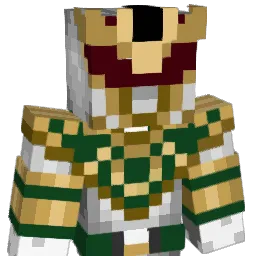 Bookychan Minecraft avatar bust