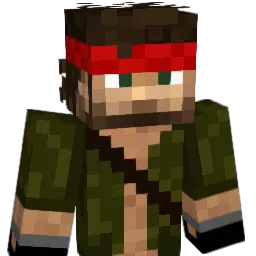 Boomaroo Minecraft avatar bust